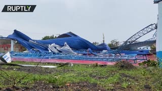 Hurricane Grace rips through Mexico’s Veracruz