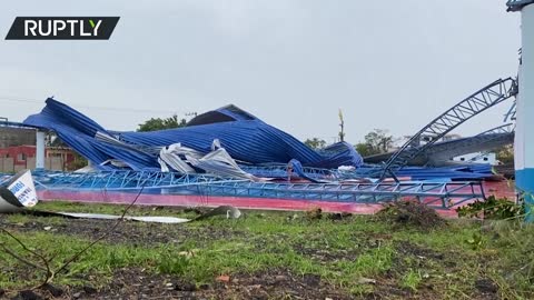 Hurricane Grace rips through Mexico’s Veracruz
