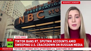 TikTok blocked accounts related to Russian media as result of US pressure - Taylor Hudak