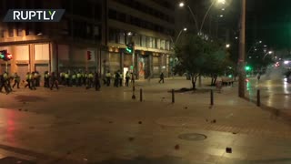 Clashes erupt at anti-govt rally in Bogota, Colombia