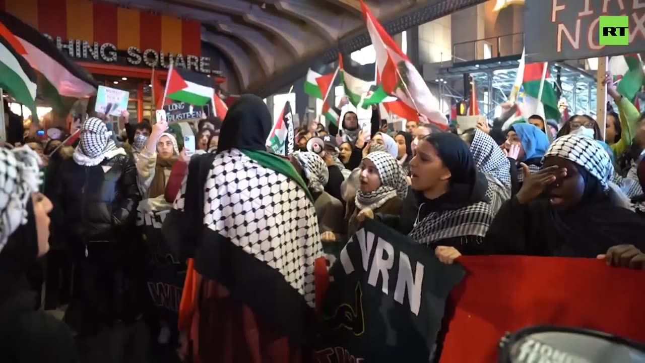 NYPD calls a ‘Level 3 Mobilization’ as Pro-Palestine protesters clash with cops