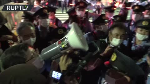 Tokyo activists rally against 2020 Paralympics amid surge in COVID cases