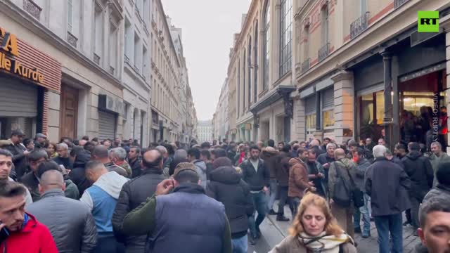 Vigil for victims of Kurdish center shooting held in Paris