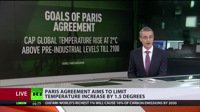 Oxfam report accuses billionaires of driving climate change
