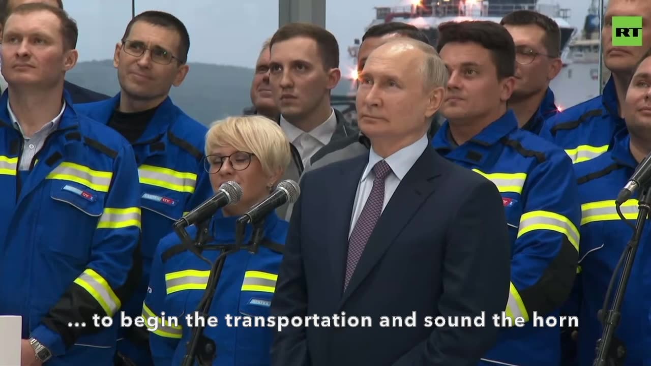 Putin launches first 'Arctic LNG 2' line