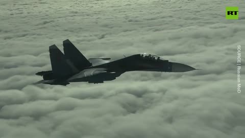 Russian Tu-160s patrol Belarus skies