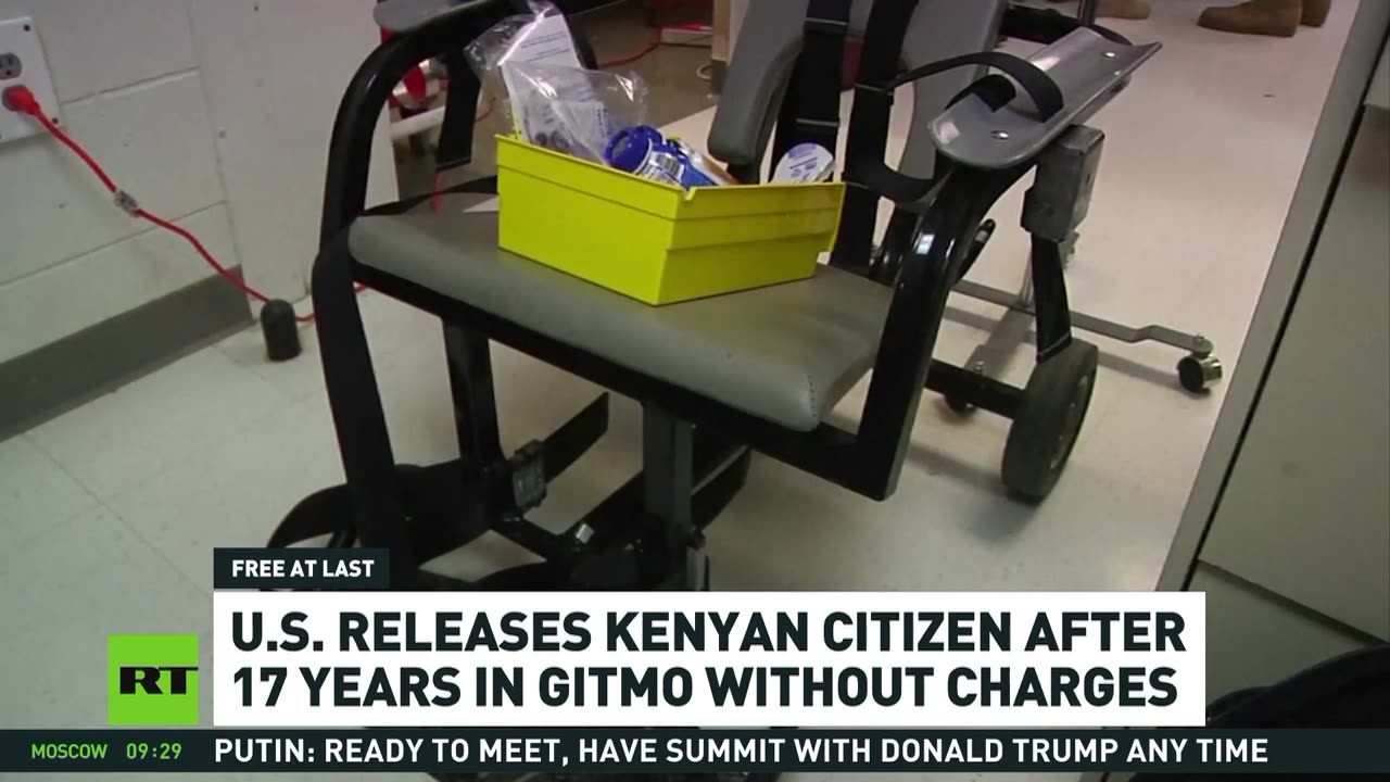 Kenyan man freed from Guantanamo Bay after nearly two decades behind bars