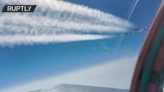 Russian MiG-31 escorts US reconnaissance aircraft off Kamchatka coast