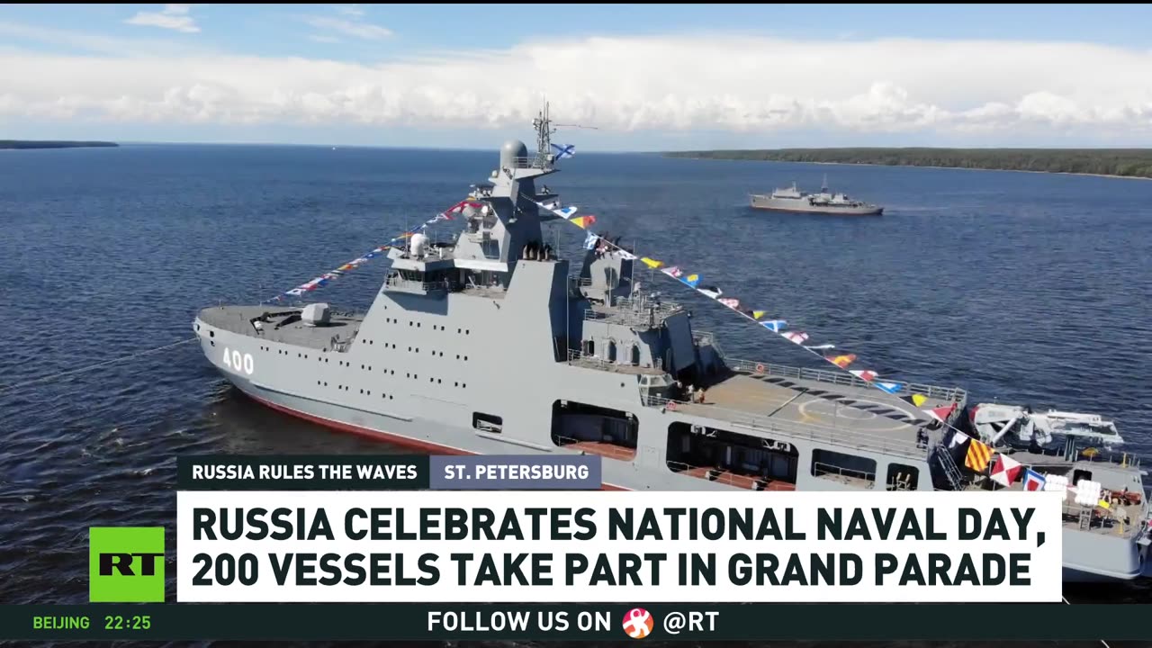 National Naval Day celebrated in Russia