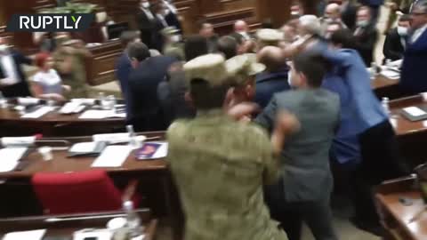 Anything Goes in Yerevan | Scuffle at the Armenian Parliamentary Session