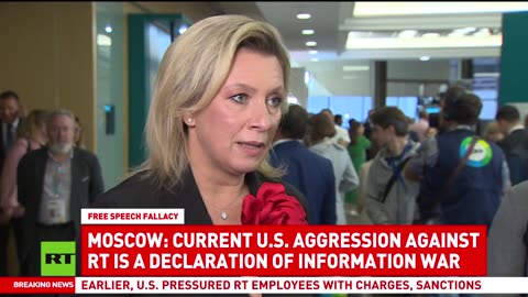 US aggression against RT is declaration of information war – Zakharova