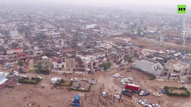 Deadly flash floods DEVASTATE Iraq