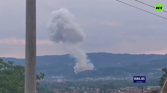 Serbian ammunition factory rocked by blast for 2nd time in a month