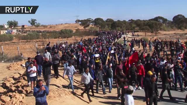 Protest against landfill reopening turns violent in Agareb, Tunisia