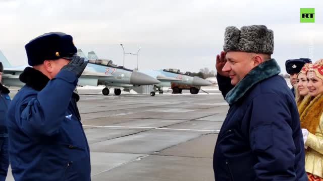 Russian Fighter Jets Land in Belarus for Joint Drills