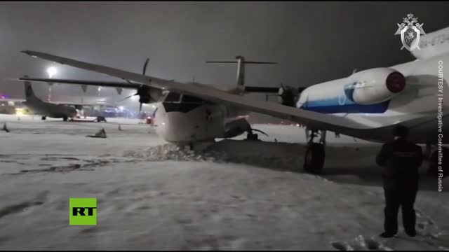 Two planes collide at Surgut Airport, Russia