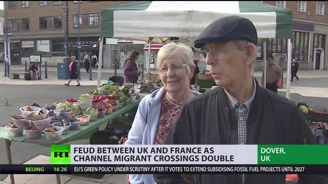 France feuds with UK as English Channel migrant crossings double