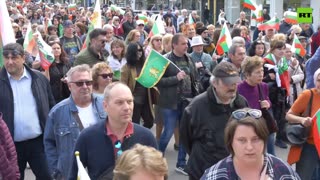 Hundreds rally against NATO in Sofia