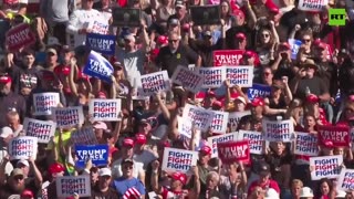 Thousands gather for Trump’s campaign rally in Butler at site of his assassination attempt in July