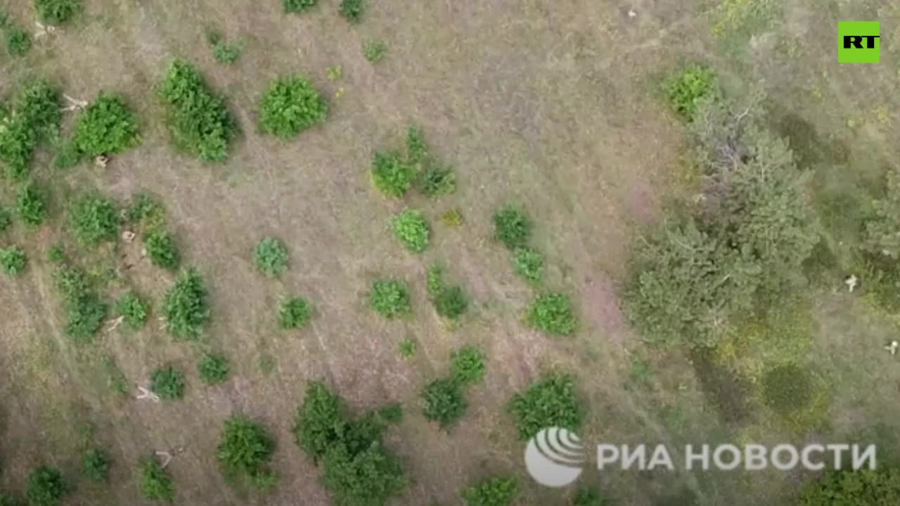 POV and drone footage of Russian battle with Ukraine recon team