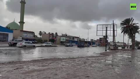 Heavy rain triggers flooding of Libyan capital