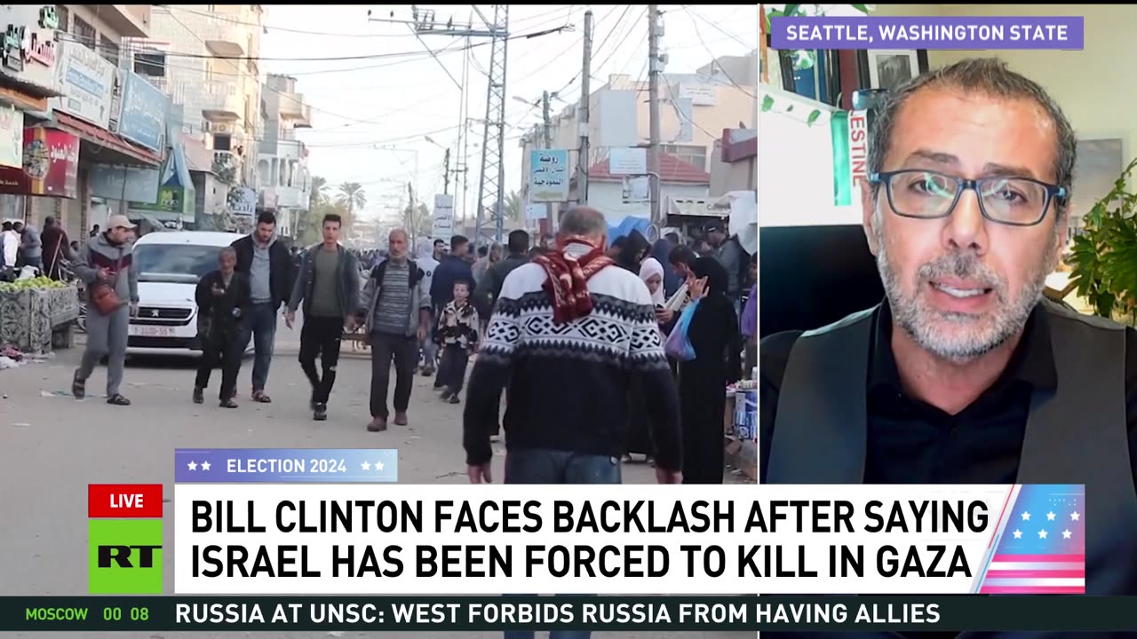 Bill Clinton triggers backlash after saying Israel has been forced to kill people in Gaza