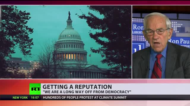 ‘We are long way off from democracy’ – former US congressman Ron Paul