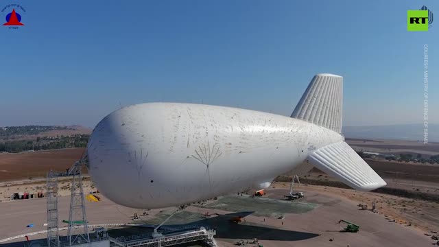 Israel set to launch mega military blimp