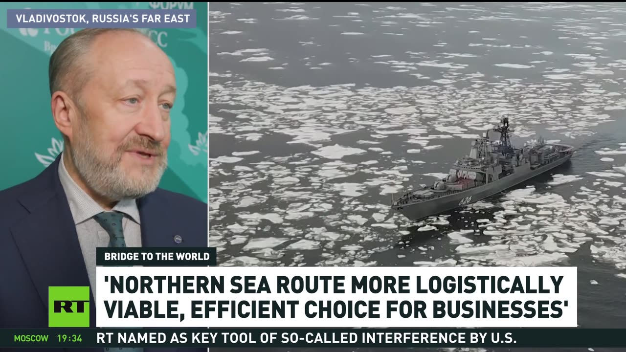 Northern Sea Route is a more efficient choice for businesses - Sergey Frank