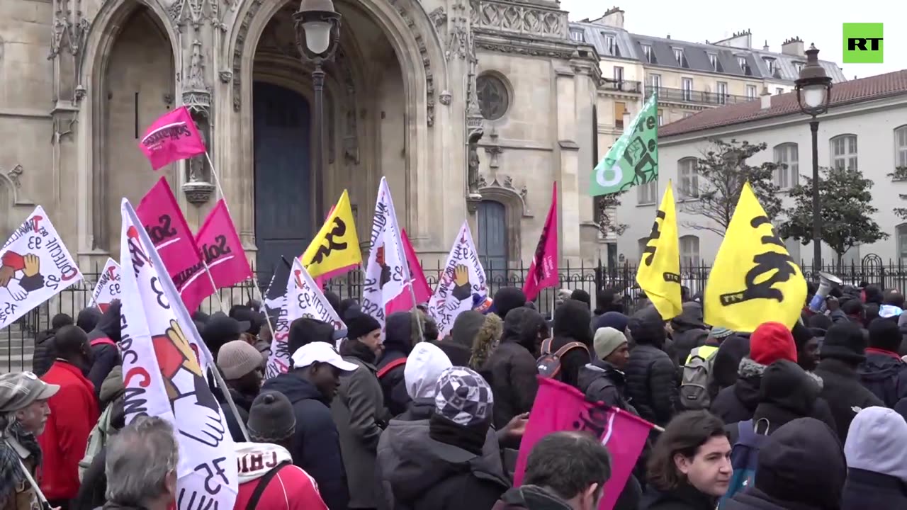 Protesters rally against new law on immigration in France