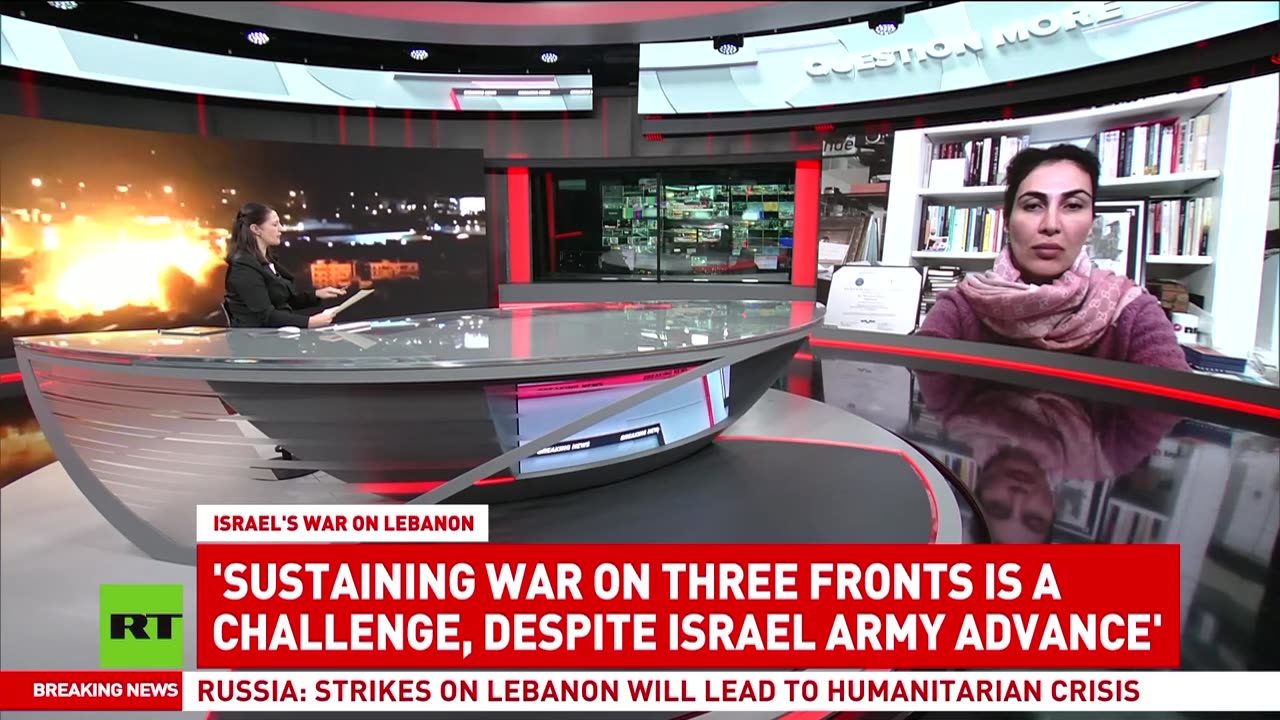 ‘Sustaining war on three fronts is a challenge’ - Miriam Wardak on Israel’s invasion of Lebanon