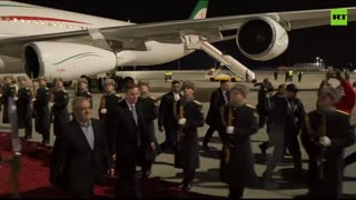 Iranian President arrives in Kazan for BRICS Summit