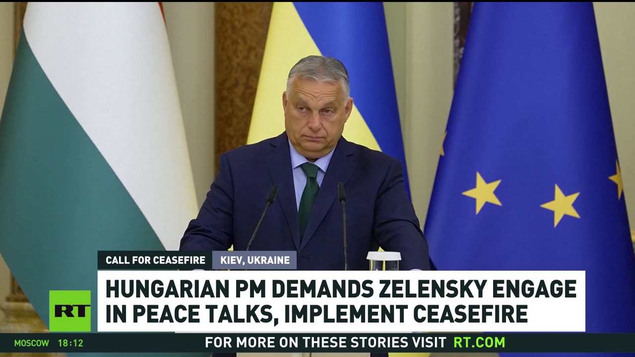 Orban asks Zelensky to cease fire and start negotiations