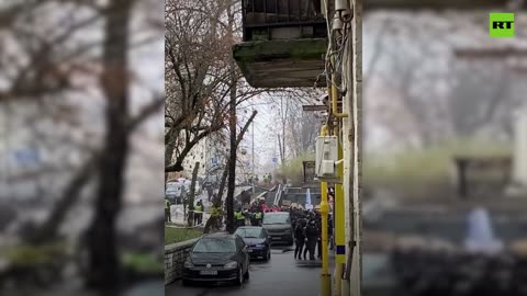 Nationalists clash with LGBTQ activists in Kiev