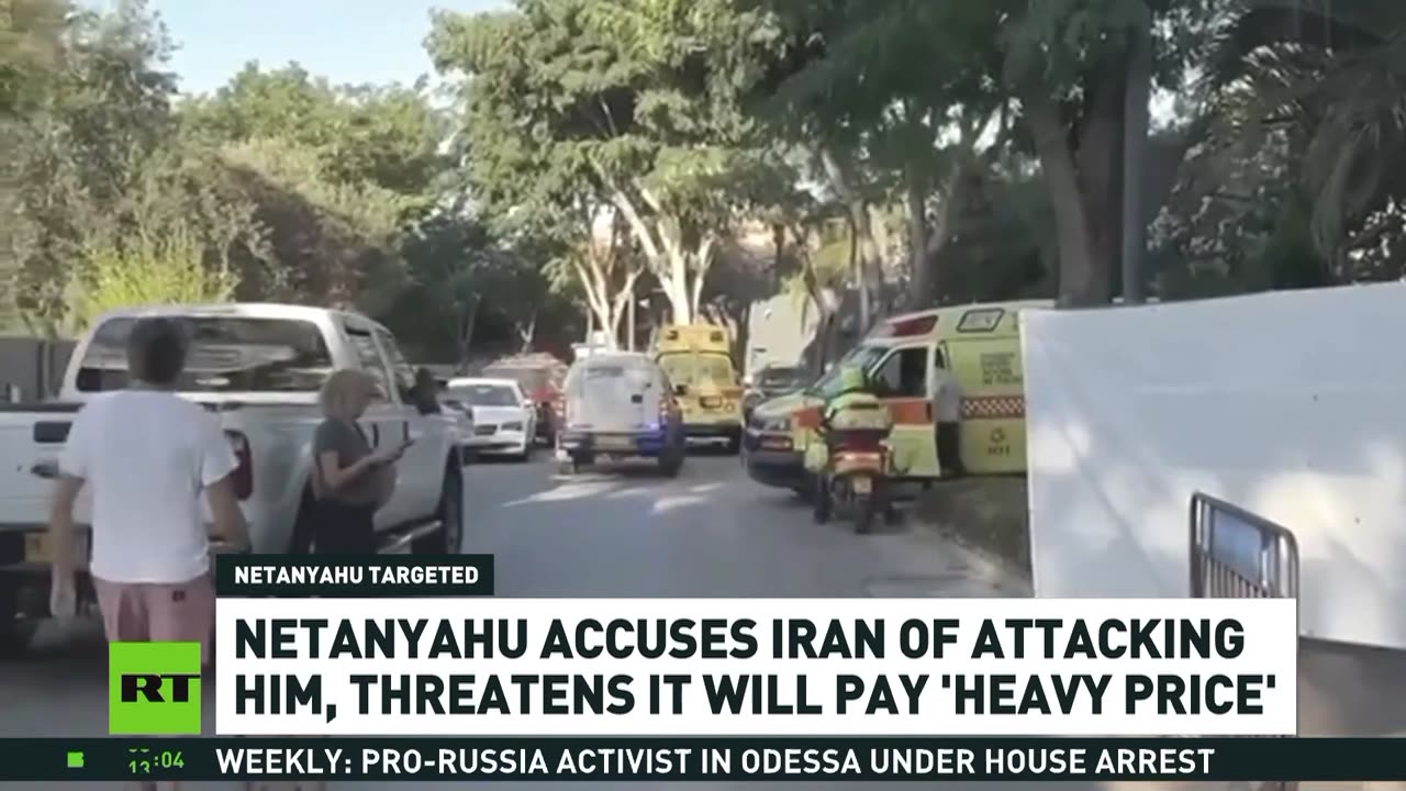 Iran says Hezbollah drone struck Netanyahu's residence