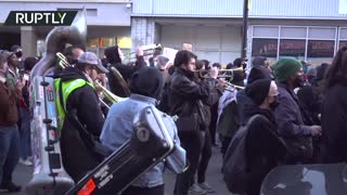 Chicago rally in protest over fatal shooting of 13-year-old Adam Toledo