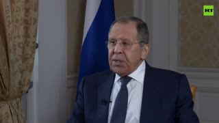 Russian FM Lavrov sits down with Tucker Carlson