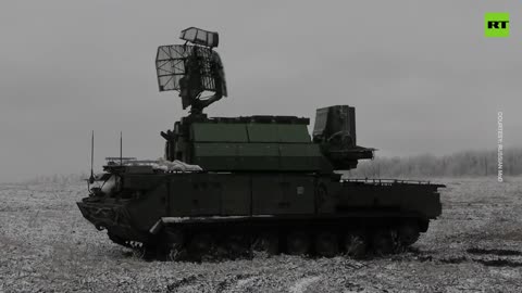 Tor-M1 crew shields Russian ground forces from Ukrainian UAVs