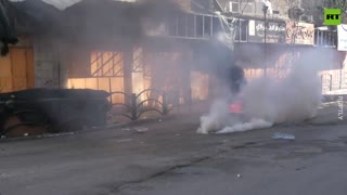 Clashes between IDF soldiers and protesters leave two injured in Palestine's Hebron