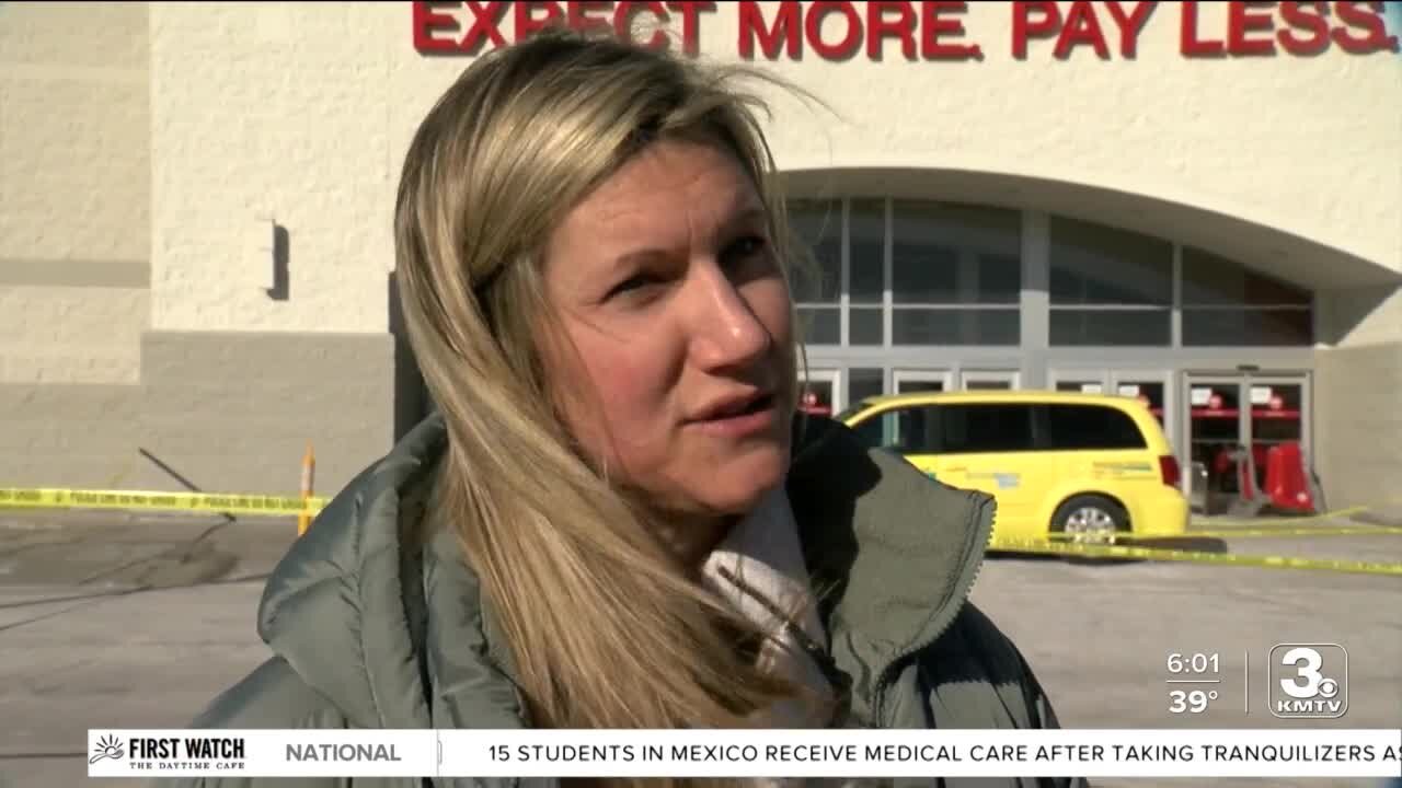 Target shoppers, employees pick up items left behind in shooting