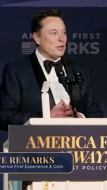 Elon Speaks Of A Revolution