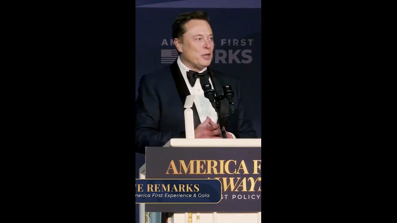 Elon Speaks Of A Revolution