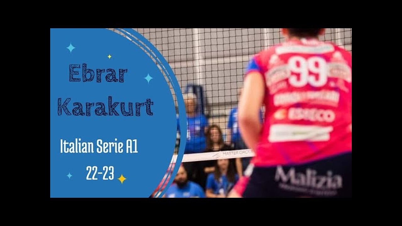 [Italian Serie A1 2022/23] [2nd Round] [Novara vs Pinerolo] [Ebrar Karakurt]