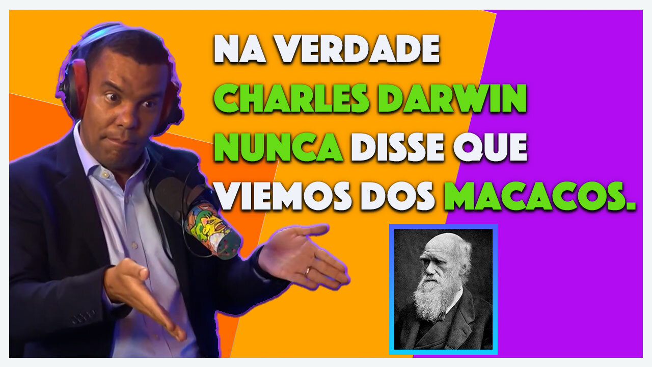 Nós EVOLUÍMOS ou FOMOS CRIADOS? - RODRIGO SILVA