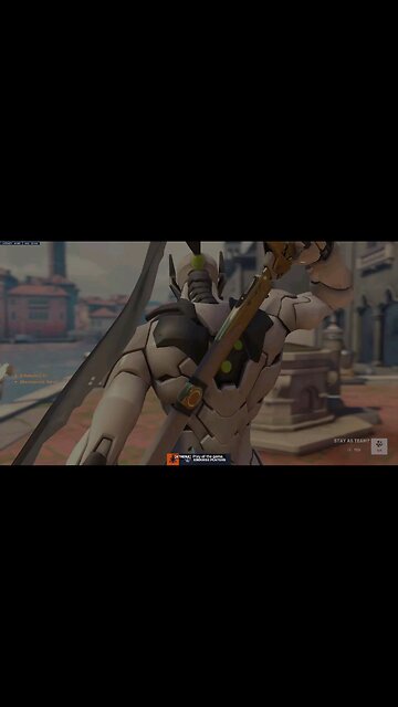That's right Genji, get em from the back. 😳