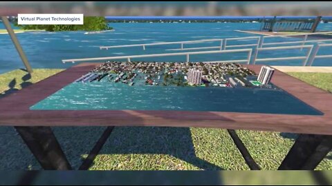 Virtual simulation shows impact of sea level rise, Category 5 hurricane on West Palm Beach