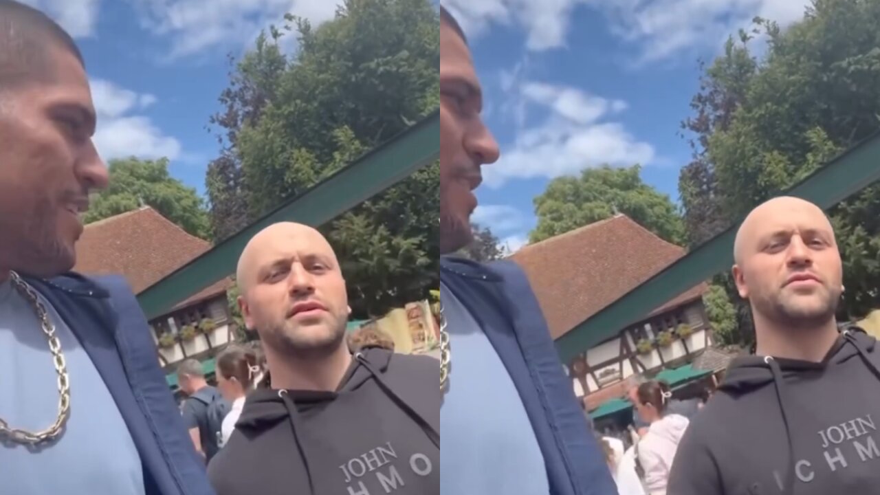 Alex Periera Found Volkanovski at a Theme Park in Germany