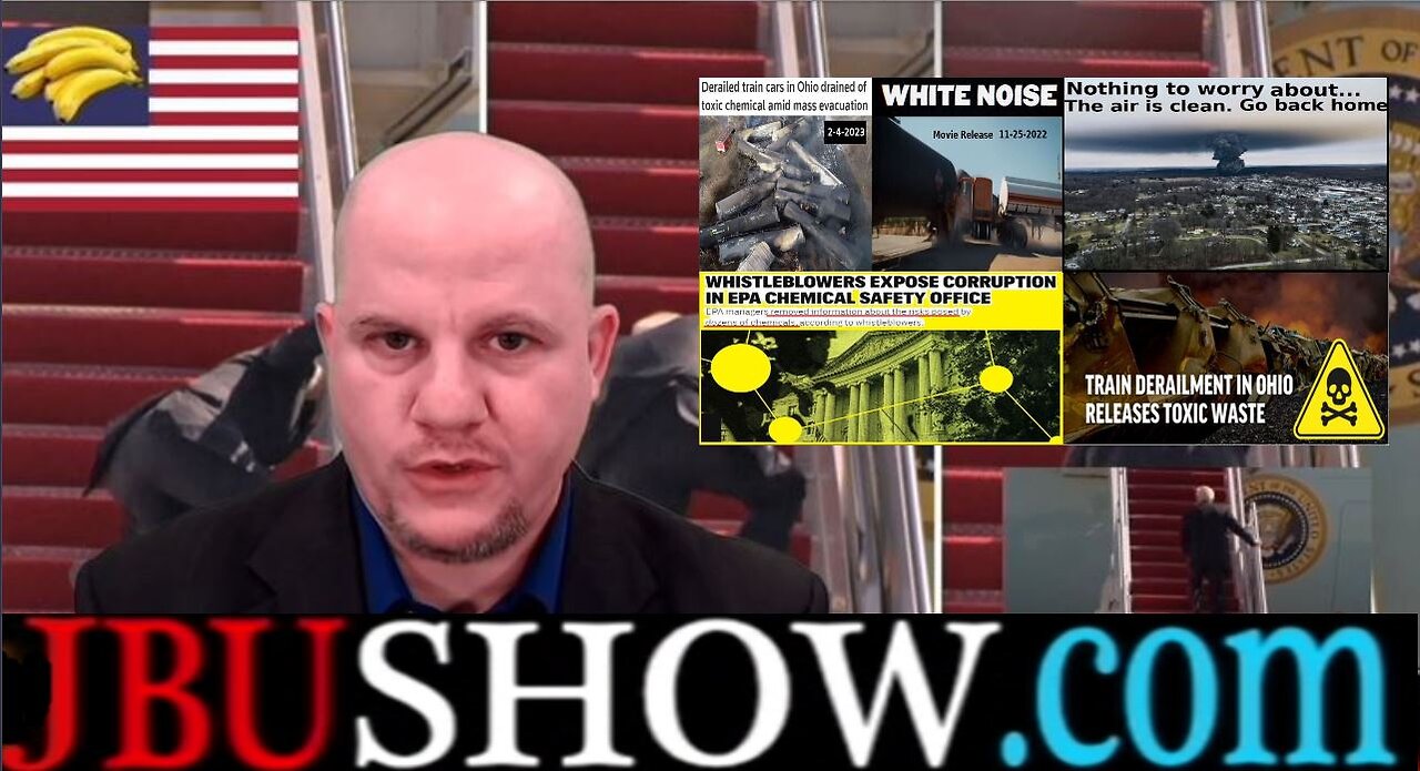 JBUSHOW.COM INVESTIGATES: WAS THE OHIO TRAIN DERAILMENT INTENTIONAL? WAS IT PLANNED BEFOREHAND LIKE COVID AND AFGHANISTAN? HERE'S THE FACTS...