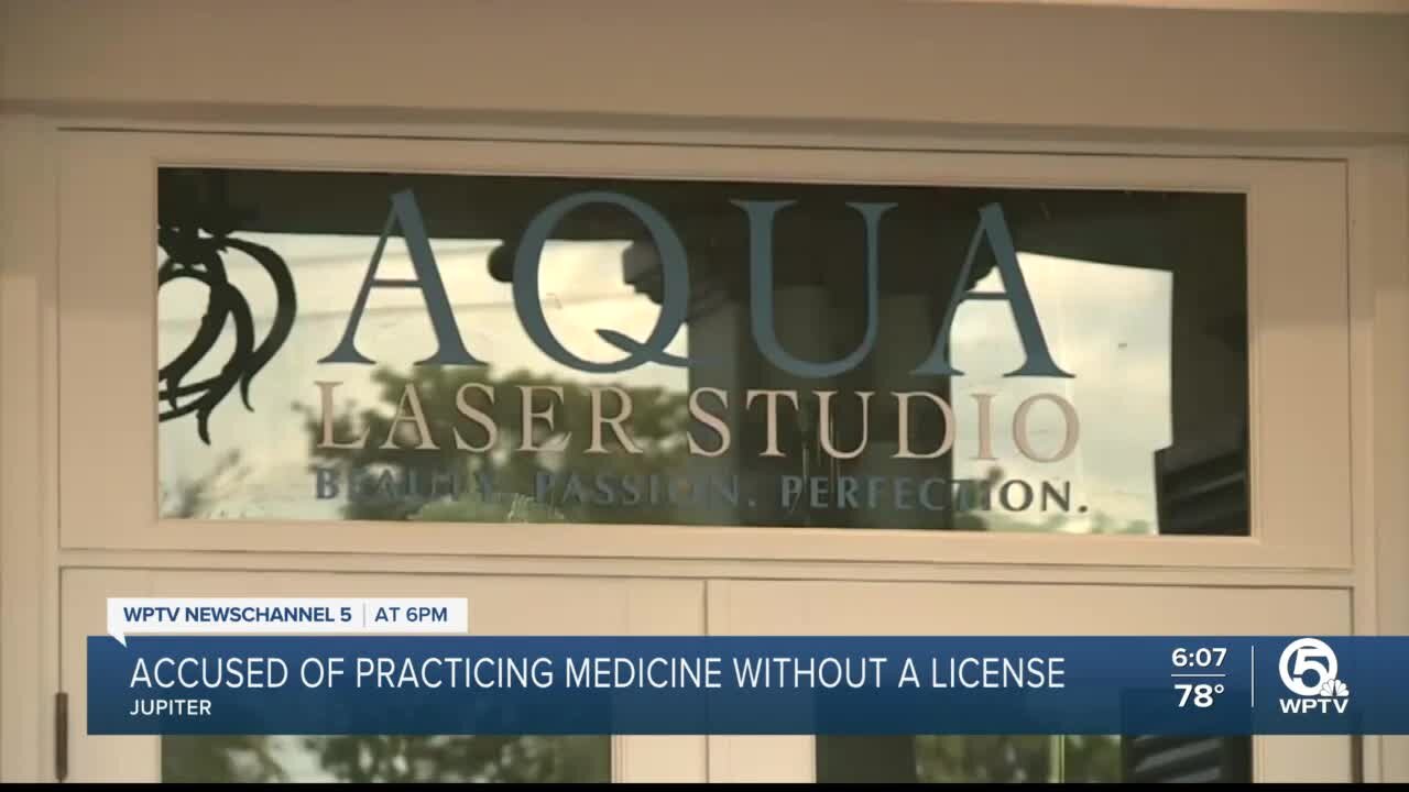 Aqua Laser Studio customer 'very surprised' by 3 arrests