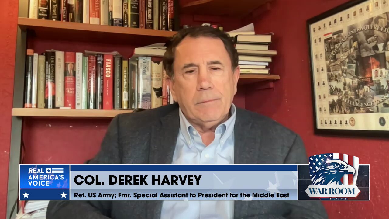 Col. Derek Harvey: Incompetent, America Apologists Are Running Biden’s Military.
